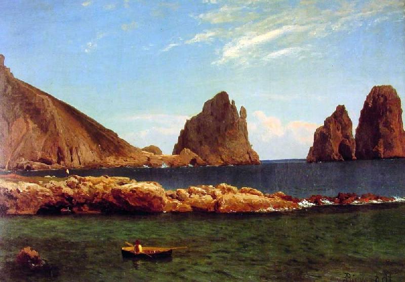 Albert Bierstadt Capri Sweden oil painting art